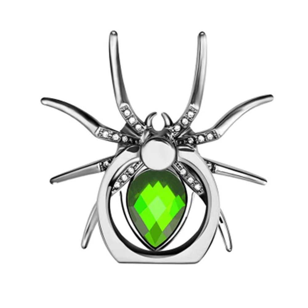 ❤️ Green Spider Phone Ring Holder